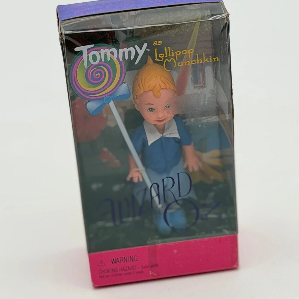 Mattel Wizard of Oz Tommy as Lollipop Munchkin Doll 1999 Vintage 25823 NIB